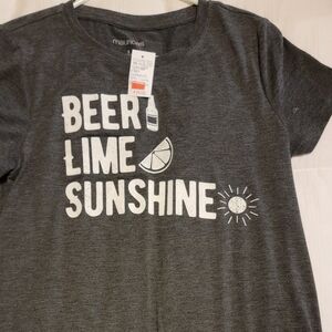 Maurice's beer lime sunshine t-shirt